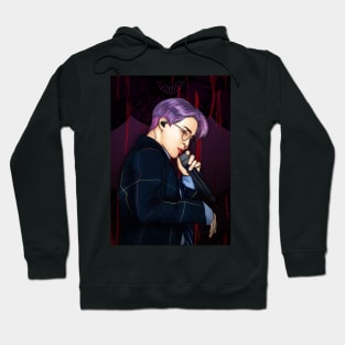 bts jimin purple hair Hoodie